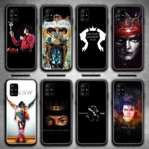 TOPCASHOP superstar michael Jackson Phone Case For Samsung Galaxy A21S A01 A11 A31 A81 A10 A20E A30 A40 A50 A70 A80 A71 A51
