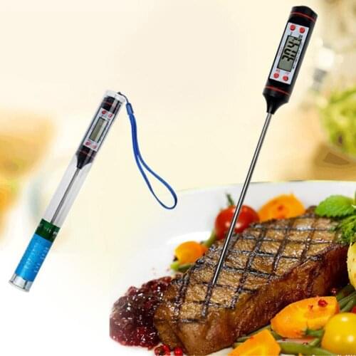 Digital Kitchen Thermometer For BBQ Electronic Cooking Food Probe Meat Water Milk Meat Thermometer Kitchen Tools