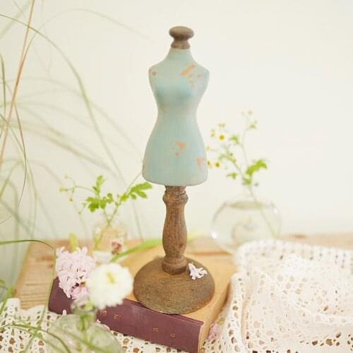 Decorative small retro vintage style mannequins