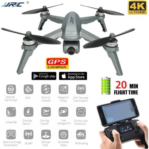 JJRC X5P Drone 4K Gps Professional Rc Quadcopter Fpv 5G WiFi Follow Me Selfie Brushless Quadrocopter Adjustable Camera Dron