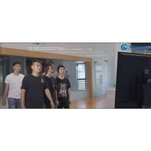 Blackbody multi face temperature measurement Multi person monitoring system Face recognition Face temperature measurement