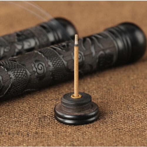 Natural Wood Wooden Incense Stick Tube Holder Home Fragrances Decoration Parts
