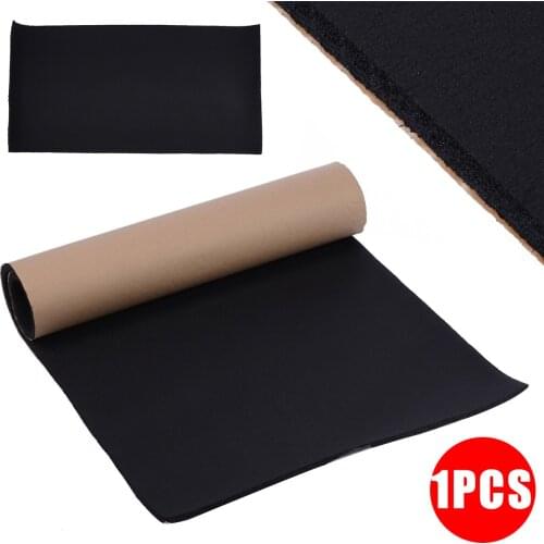 New 1 Roll 100*50CM Car Sound Acoustic Insulation Foam Thermal Hood Insulation Adhesive Closed Cell Foam