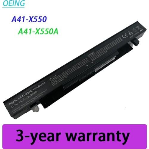 OEING Battery For Asus A41-X550 A41-X550A A450 A550 F450 F550 F552 K550 P450 P550 R409 R510 X450 X550 X550C X550A X550CA