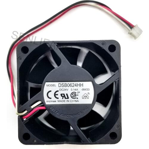 Original for 6CM 6025 24V 0.14A DSB0624HH Ultra-quiet cooling fan