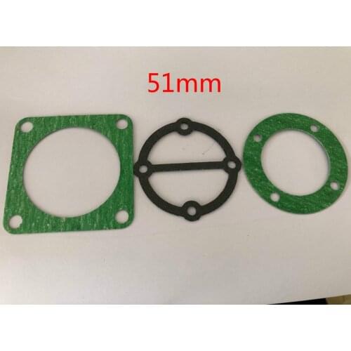 Portable direct air compressor cylinder head paper pad aluminum gasket cylinder valve plate piston ring