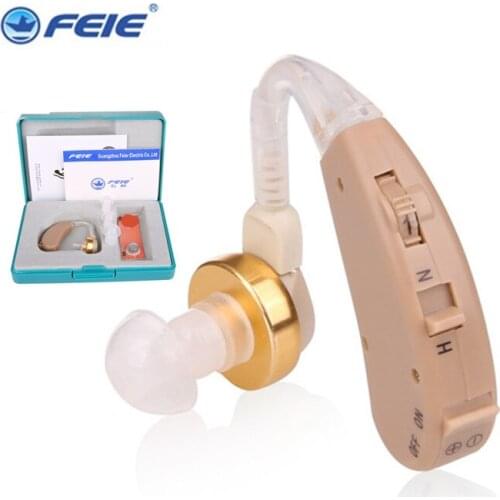 Portable Hearing Aid Invisible BTE Ear Aids High Quality Amplifier Sound Enhancer For Adults Seniors Adjustable For Deaf S-168