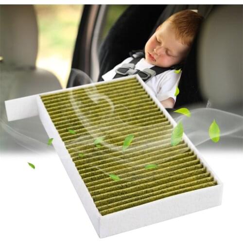 Practical Car Cabin Air Filter Replacement with Activated Carbon Car Air Conditioning Filter for Tesla Model 3 2017 2018 2019