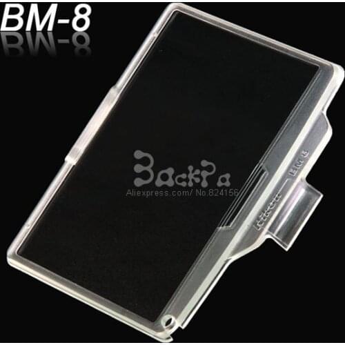 Camera LCD Screen Protector Transparent Cover BM-8 Fits for NIK0N D300 Body DSLR accessories