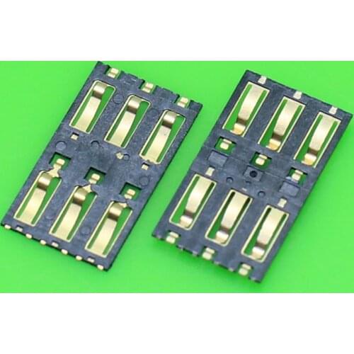 ChengHaoRan Best price sim card socket connector for Xiaomi 3 MI 3 tray slot holder replacement connector