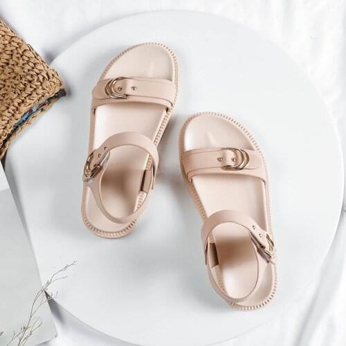 Sandalias mujer 2019 Casual Shoes Women Summer Fashion Brand Beach Sandals zapatos de mujer Gladiators Ladies footware Black