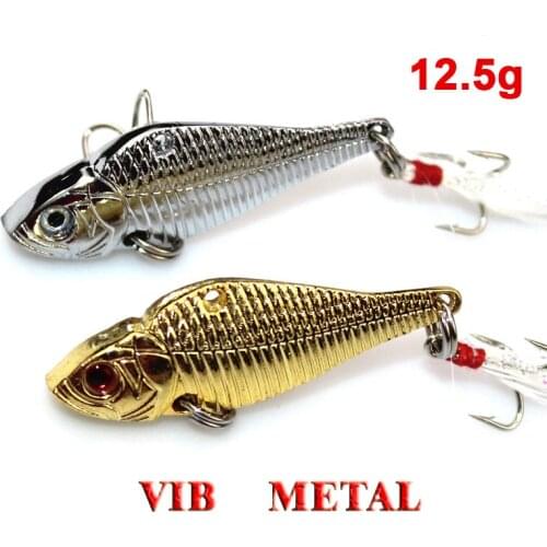 Classtic Winter Mental Fishing Lure Set 5 Pieces Gold Yellow Pescaria Isca Artificial With Hooks Pesca Fishing Tackle Hot Sale