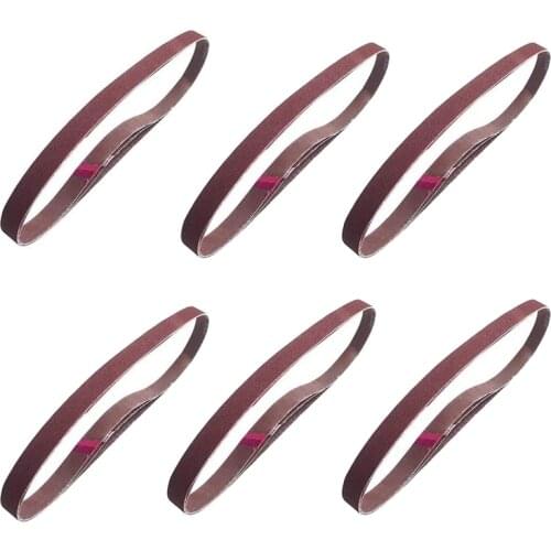 SHGO HOT-18 Pack 1 x 42 Inches Aluminum Oxide Sanding Belt Kit Assorted Grits-Premium Sandpaper Sander Belt for Belt Sander