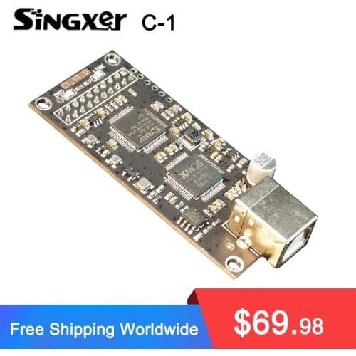 Singxer C-1 XMOS digital interface board XU208 U8 upgraded version Femtosecond TCXO