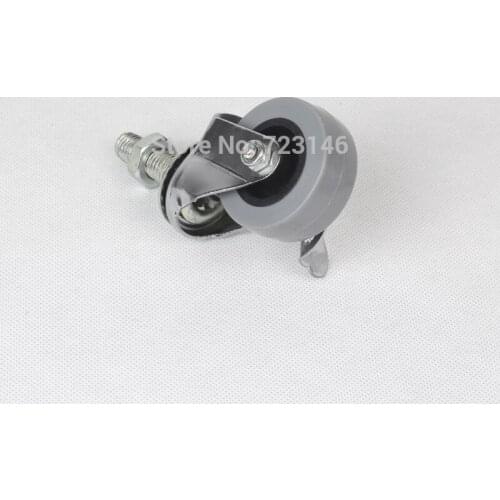 High quality 4X INDUSTRIAL SEWING MACHINE LOCKING SET OF CASTOR WHEEL RUBBER REDUCE VIBRATION FOR JUKI SINGER BROTHER MITSUBISHI