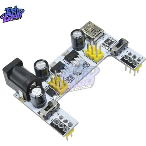 10PCS MB102 Breadboard Power Supply Module 3.3V 5V MB-102 Solderless Bread Board DIY New dedicated power module