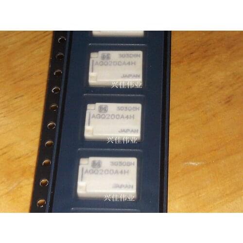 5PCS/LOT AGQ200A4H SMD8 Signal Relay Two open and two closed 2A 8 feet