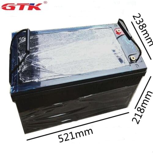 GTK high quality 24v 100ah/150Ah Lifepo4 battery pack with BMS for Solar energy Battery RV EV and golf car + 10A charger