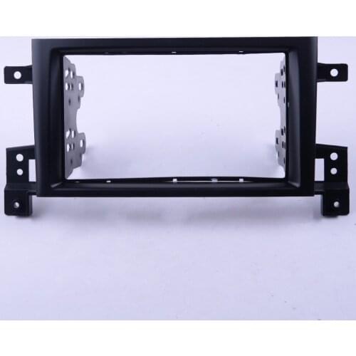 Car 4pcs 2 Din Dashboard Stereo Radio Fascia Panel Plate Frame Kit Fit For Suzuki Grand Vitara 2005-2013 2014 2015 2016 2017