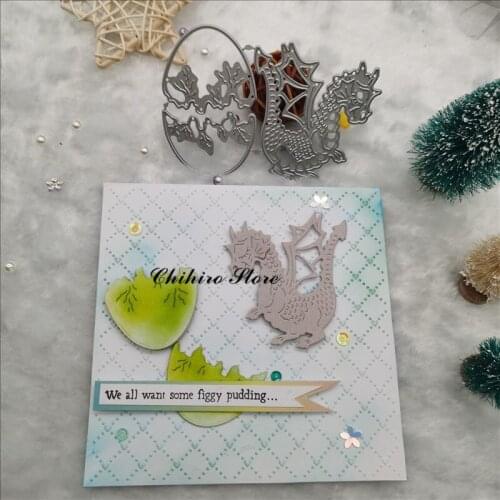 Dinosaur Eggs Metal Cutting Dies New for Scrapbooking DIY Album Embossing Folder Paper Card Maker Template Stencils