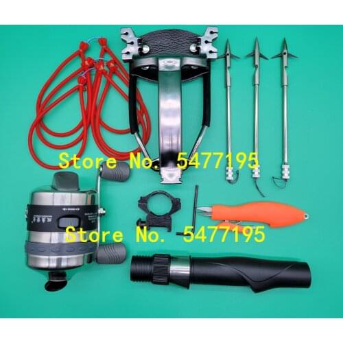 Powerful Multi-function Archery Fishing Device Shooting Fish Slingshot Hunting Bow Hunting Bow Archery Kit For Fishing