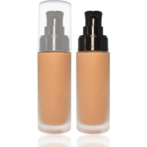 10 Colors Natural Moisturizer Liquid Foundation For Brown Skin Private Label Cosmetics Wholesale Concealer Face Base Makeup