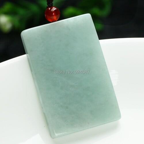Authentic natural a jade cargo safe brand pendant The nephrite jade nothing CARDS wek-jin and made vows