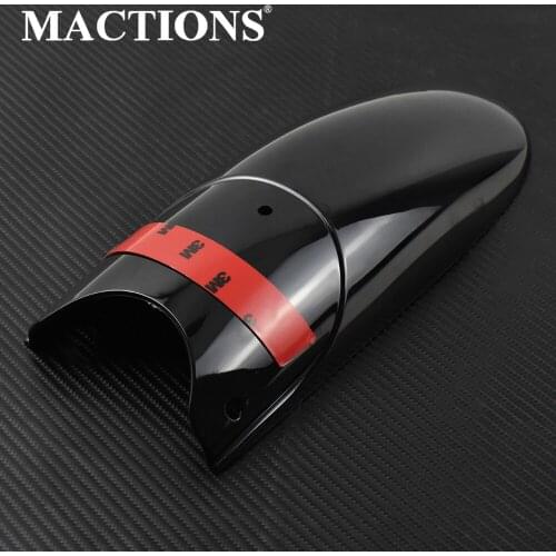 Motorcycle Front Fender Extender Extenda Fenda Gloss Black Plastic For Harley Sportster XL1200 883 Softail Dyna
