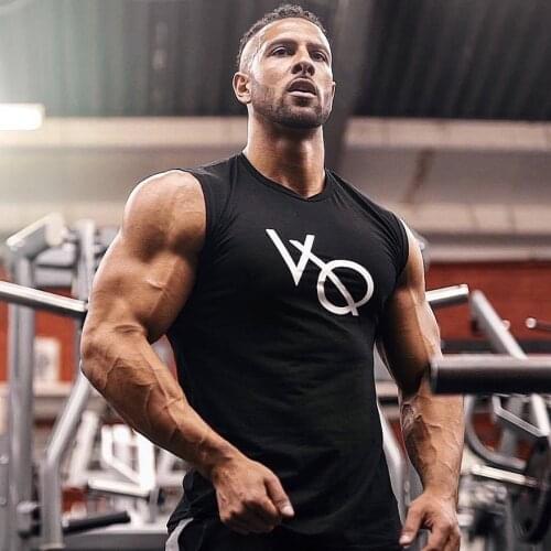 SLIM KIKI Men's Sleeveless T-Shirts