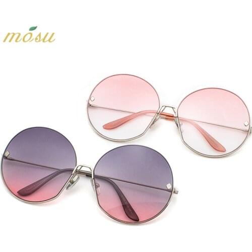 MS 2021 New Women Fashion Sunglasses UV400 Brand Designer High Quality Gradient Female Oculos with Box Shades for Women