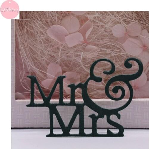 Wedding Word Metal Cutting Dies Scrapbooking Photo Album Cards Making Craft Handmade Diy Stencil Stamps and Slimline Card Dies