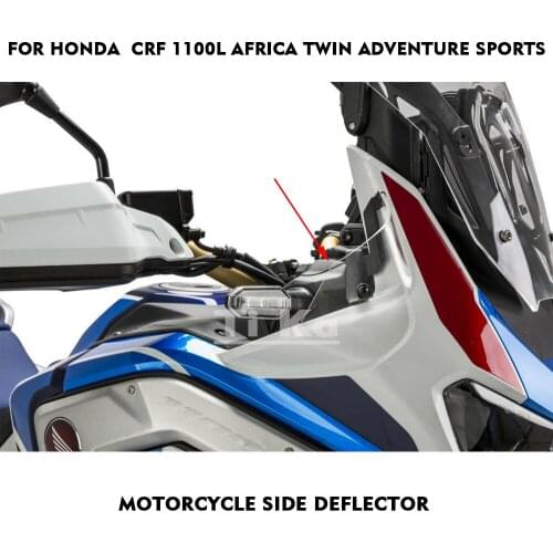 For HONDA CRF 1100L Africa Twin Adventure Sports motorcycle accessories Side Deflector side windshield CRF1100L ADV 2020