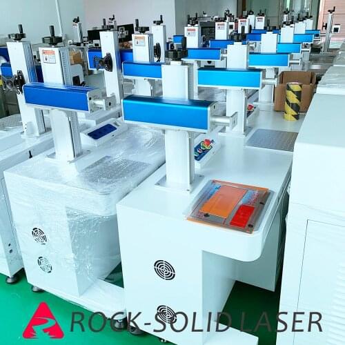 Fiber Laser Marking Machine Cabinet Stand alone table type Laser Marker 10W 20W 30W 50W 60W 80W 100W FIber laser