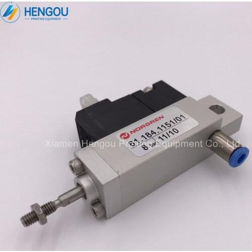 1 Piece New Heidelberg SM102 CD102 Printing Machinery Cylinder/Valve Unit 61.184.1151