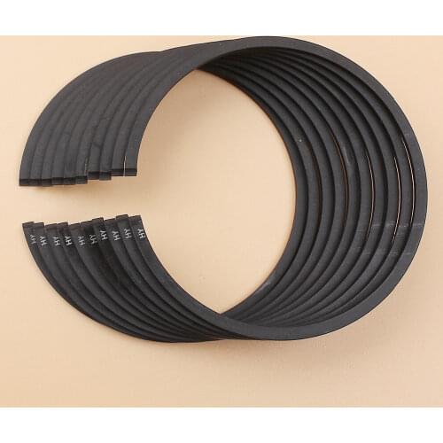 10Pcs/lot Piston Ring Rings 50mm x 1.2mm Fit HUSQVARNA 365 365XP 371 372 372XP 362 Chainsaw Replacement 11280343000