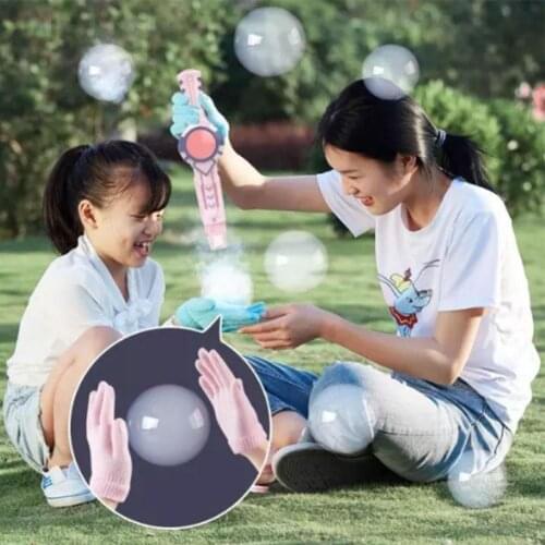 Summer Smoke Bubble Machine Magic Bubble Machine Wedding Supplies Gun Electric Blower Maker Outdoor Kids Automatic Bubble Toys