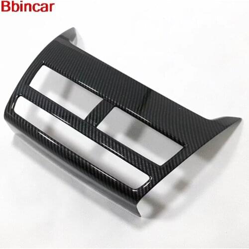 Bbincar For Mitsubishi Eclipse Cross 2017 2018 2019 Middle Armrest Box Air Condition Vent Cover Trim Interior Accessories ABS