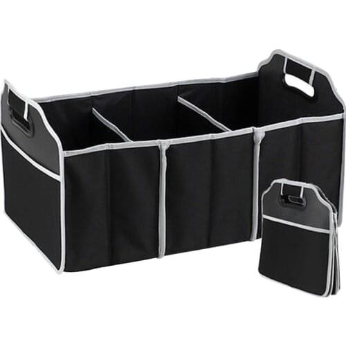 CHIZIYO Black Non-Woven Folding Storage Bag Car Organizer Car Trunk Storage Package Automobile Stowing Tidying Accessories