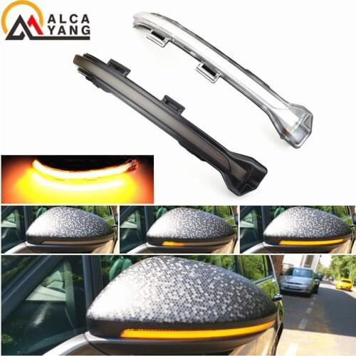For Vw Golf Mk7 7.5 7 Gti R Gtd 2013 2018 Dynamic Turn Signal Led Rearview Mirror Indicator Light