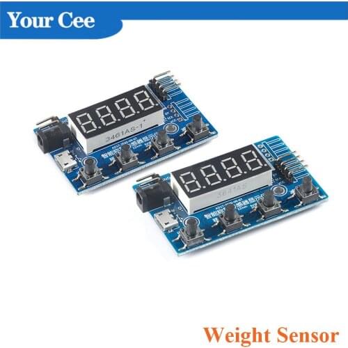 HX711 Load Cell AD Weight Pressure Sensor AD Module with Display 24-bit Weighing Instrument Electronic Scale