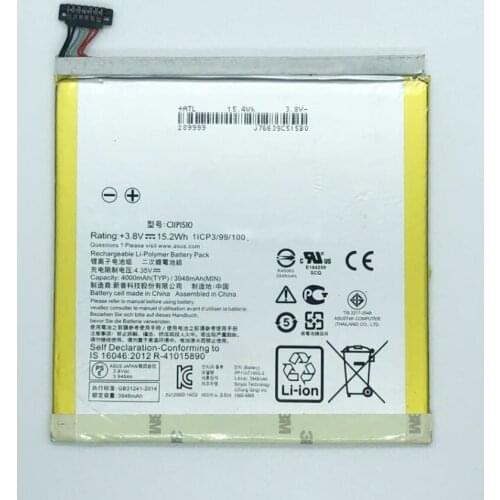 GeLar 4000mAh C11P1510 battery for ASUS ZenPad S 8.0 (Z580CA) ZenPad Z8050CA Internal