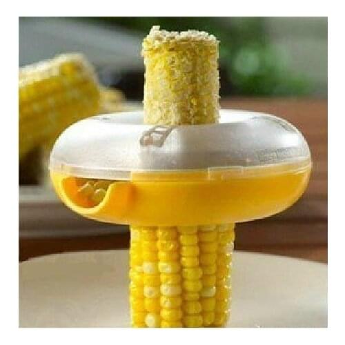 Hot sale Kitchen Gadgets One Step Corn Kerneler Grain Cob Thresher Stripper Peeler Remover Fruit Vegetable Tools