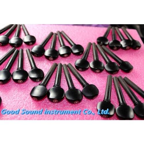 20 pcs 4/4 Violin Pegs. Ebony Violin Parts