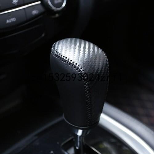 For Nissan X-Trail 2014-21 Shift Sleeve Leather Interior Modification Special Gear Lever Gear Handle Cover