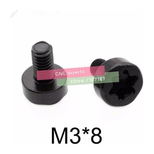 M3*8.CNC tool accessories internal and external threading arbor side hole screw T type 12.9 level Phillips screw side screw