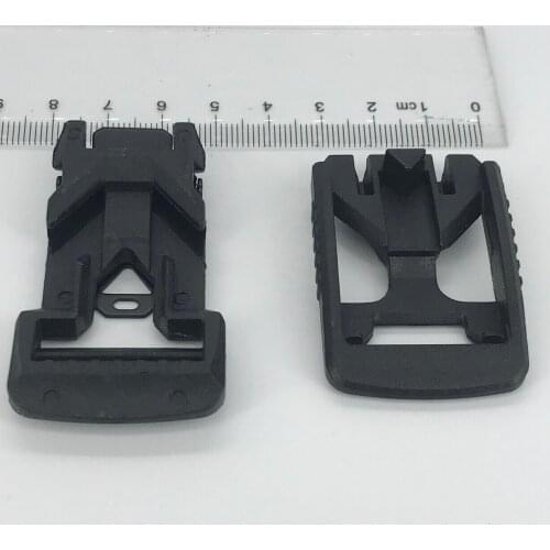 Metal/Plastic Fid lock Magnetic Top Release Buckle Plastic buckle with magnet for bike pants ,pannier bag ,belts ,harness
