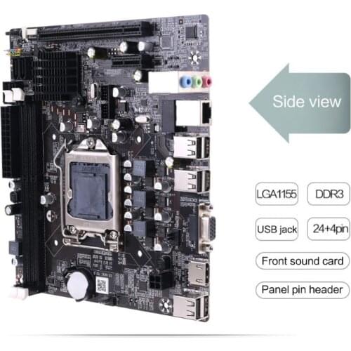 New P8H61-M LX3 PLUS R2.0 Desktop Motherboard H61 Socket LGA 1155 I3 I5 I7 DDR3 16G uATX UEFI BIOS Mainboard