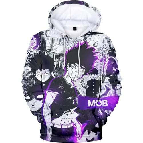 Print Hot Koop Cosplay Mob Psycho 100 Hoodies Mannen/Jongens/Kinderen Size Sweatshirts Hoge Kwaliteit hoodie Herfst Costume