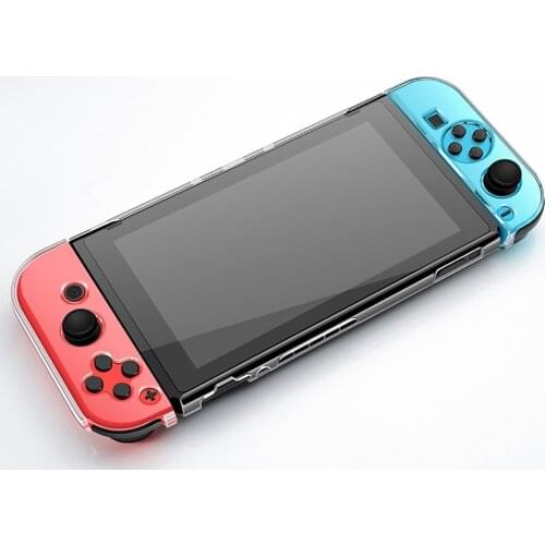 For Nintendo Switch Protect Crystal Transparent Case Shell Anti-Damage & Dust for Switch Protector Case