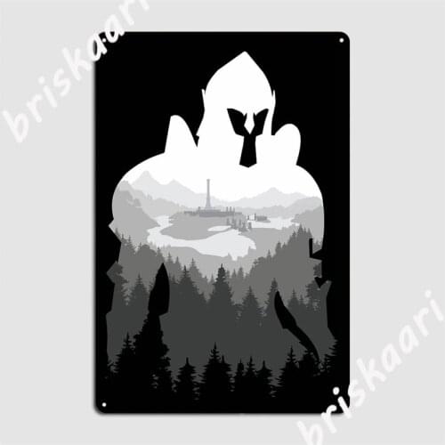 Elder Scrolls Oblivion Metal Signs Cinema Garage Wall Wall Decor Funny Tin sign Posters